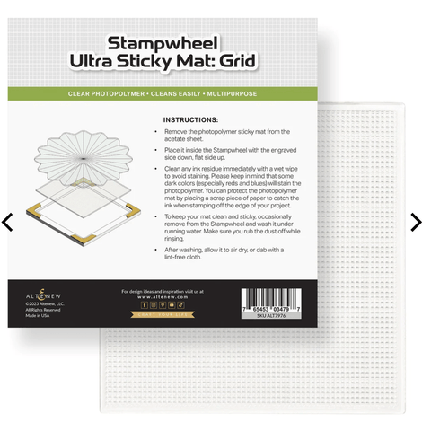 Ultra Sticky Mat - Stampwheel - Picket Fence Studios