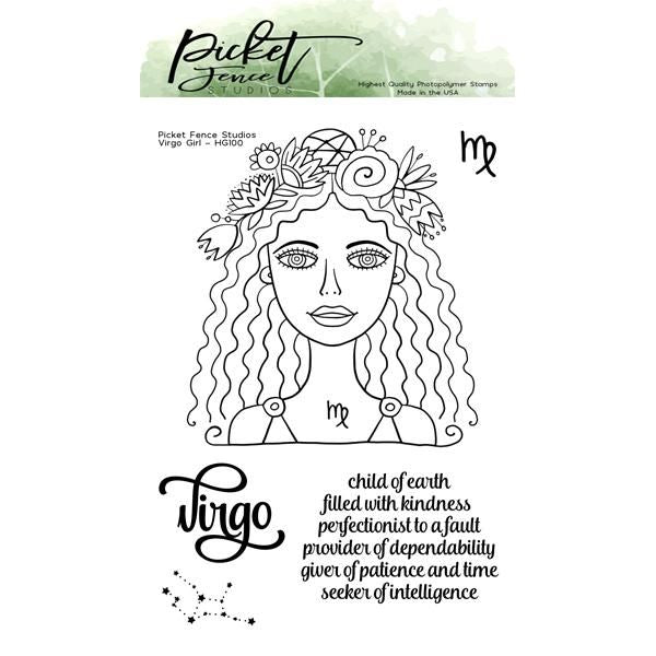 Virgo Girl Coordinating Die - Picket Fence Studios