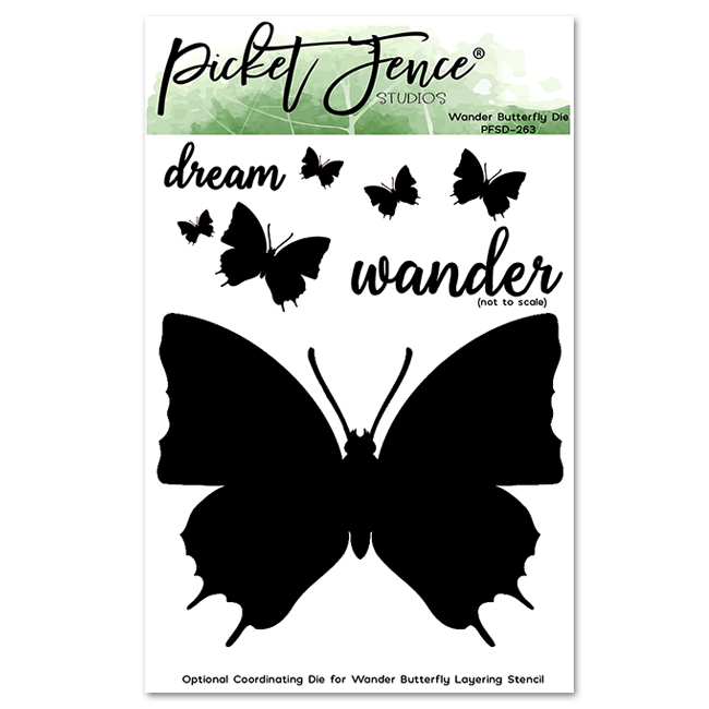 Wander Butterfly Die - Picket Fence Studios