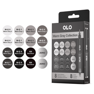 Warm Gray Collection: OLO Markers - Picket Fence Studios
