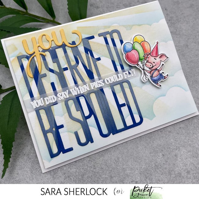 When Birthday Pigs Fly - Picket Fence Studios