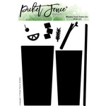 Whiskey Drink Shaker Die - Picket Fence Studios