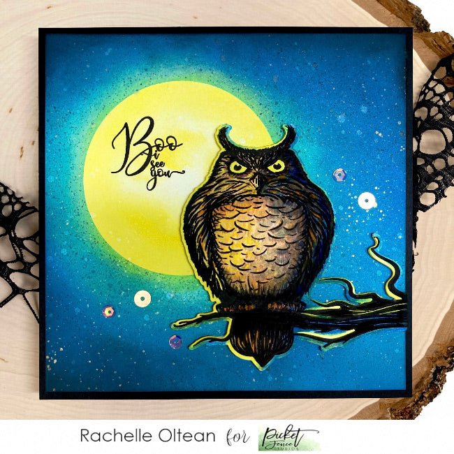 Whooo are You? Coordinating Die - Picket Fence Studios