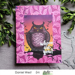 Whooo are You? Coordinating Die - Picket Fence Studios