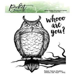 Whooo are You? Coordinating Die - Picket Fence Studios