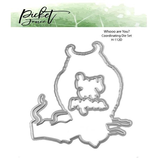 Whooo are You? Coordinating Die - Picket Fence Studios