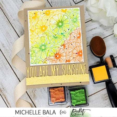 You are my Sunshine Word Topper Die - Picket Fence Studios