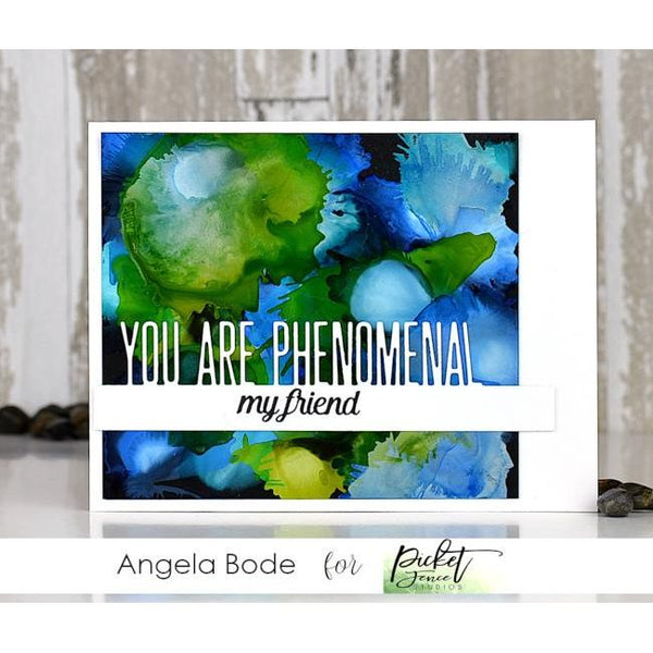 You are Phenomenal Word Topper Die - Picket Fence Studios