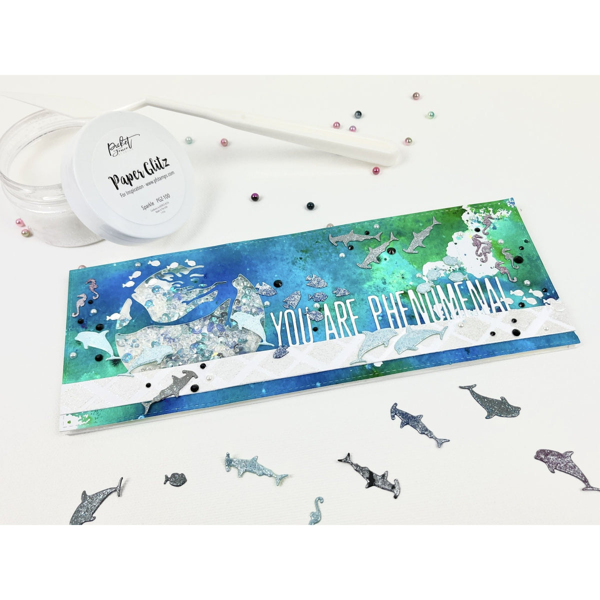 You are Phenomenal Word Topper Die - Picket Fence Studios