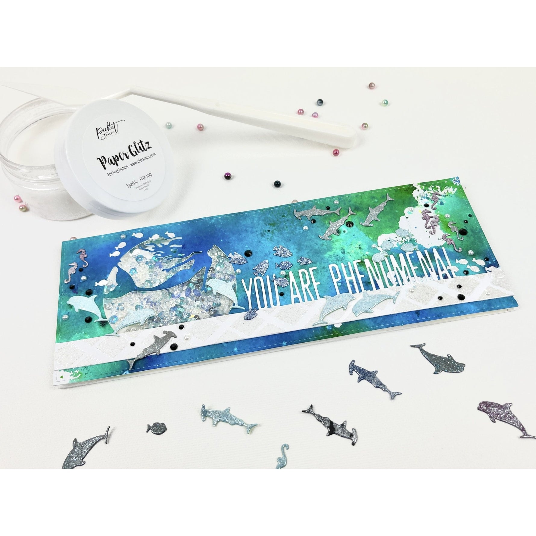 You are Phenomenal Word Topper Die - Picket Fence Studios