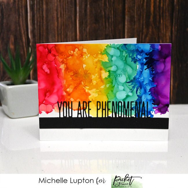 You are Phenomenal Word Topper Die - Picket Fence Studios