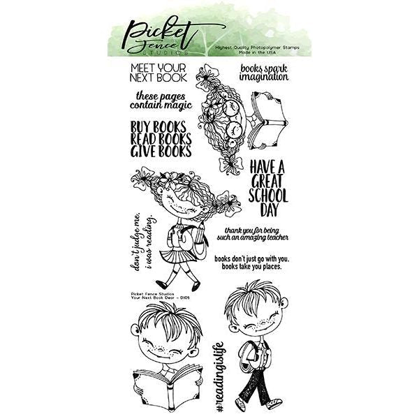 Your Next Book Dear Coordinating Die - Picket Fence Studios