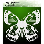 Zing Butterfly 6x6 Stencil - Picket Fence Studios