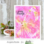 Zing Butterfly 6x6 Stencil - Picket Fence Studios